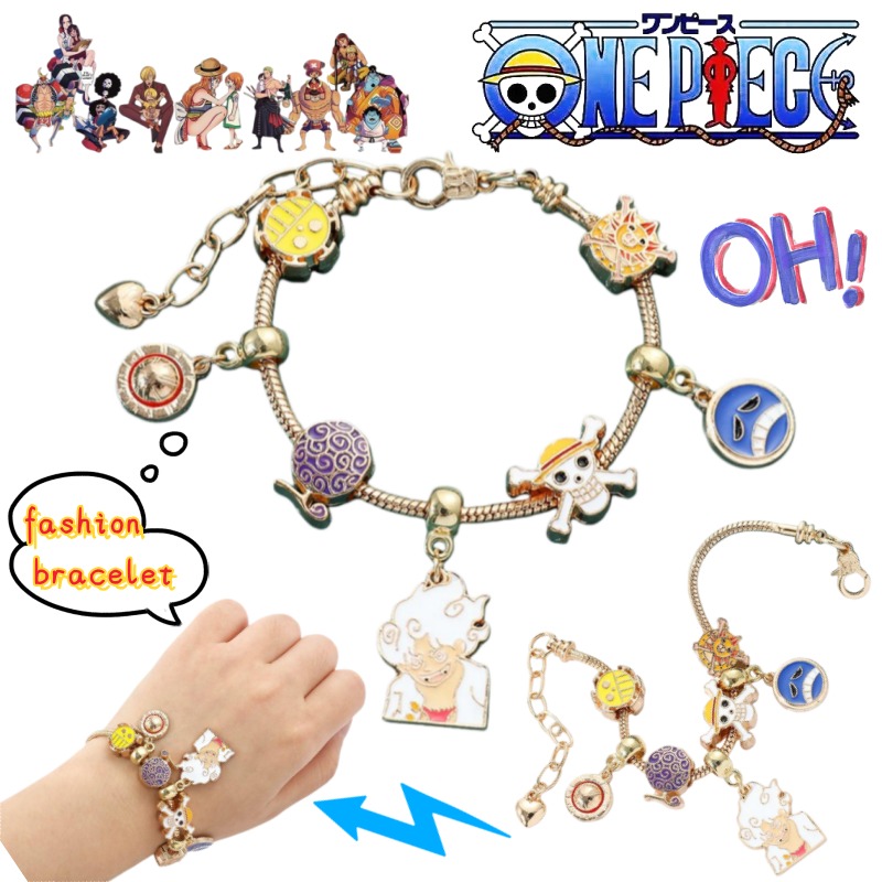 Anime Merchandise Japan - Pulsera creativa personalizada de One Piece