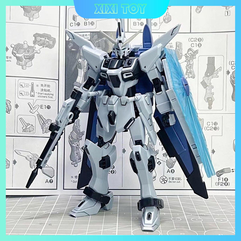 Bandai Gundam Rg - XD HG 1/144 ZGMF-X19A INFINITE JUSTICE