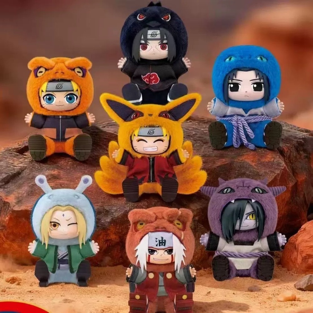 Rare Anime Merchandise - Peluche de Naruto Shippuden, Caja Sorpresa,