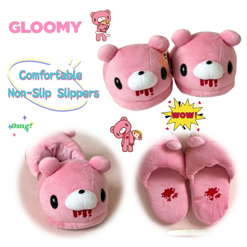 Anime Merchandise Japan - Pantuflas de Algodón con Diseño de