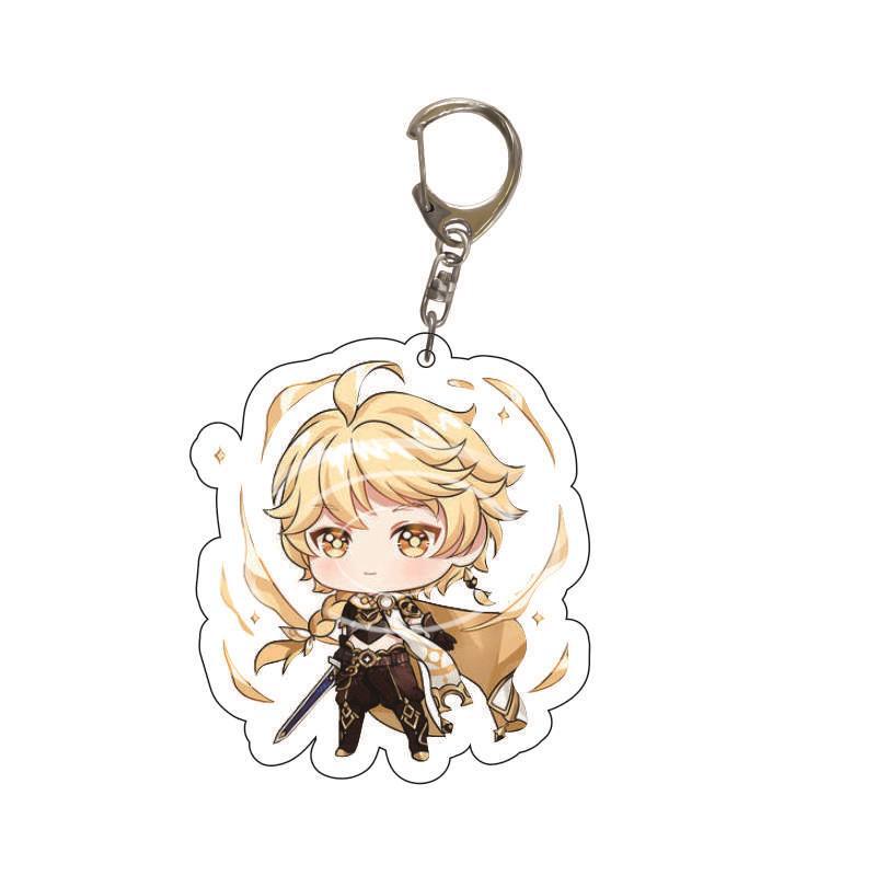 Llavero de Genshin Impact con  - Anime Merchandise Keychains reseña y precio