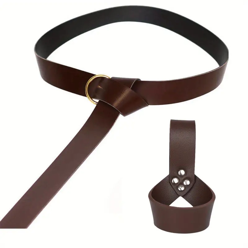 Cinturón Vikingo Retro de Cuer - Cosplay Prop Sword reseña y precio