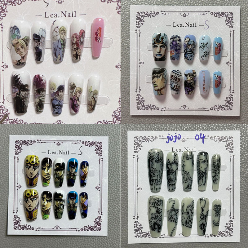 JOJO Nail Art estudiante Anime - Anime Merchandise For Girls reseña y precio