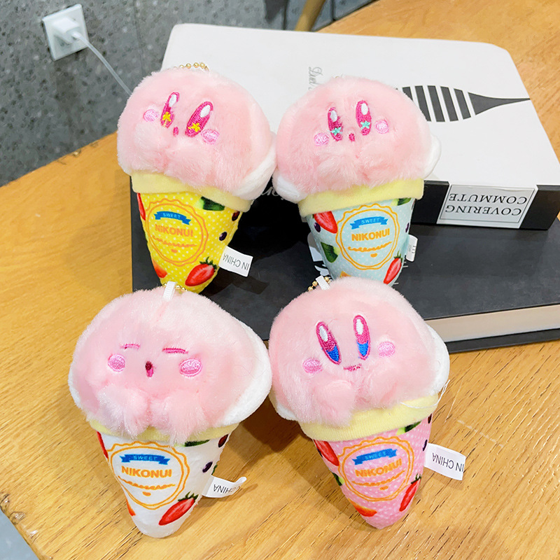 Llavero de peluche de Kirby co - Anime Merchandise Keychains reseña y precio