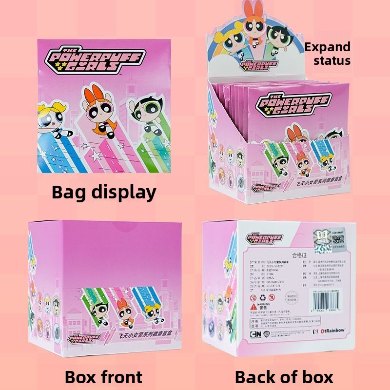 Caja Completa de Insignias de  - Anime Girl Merchandise reseña y precio