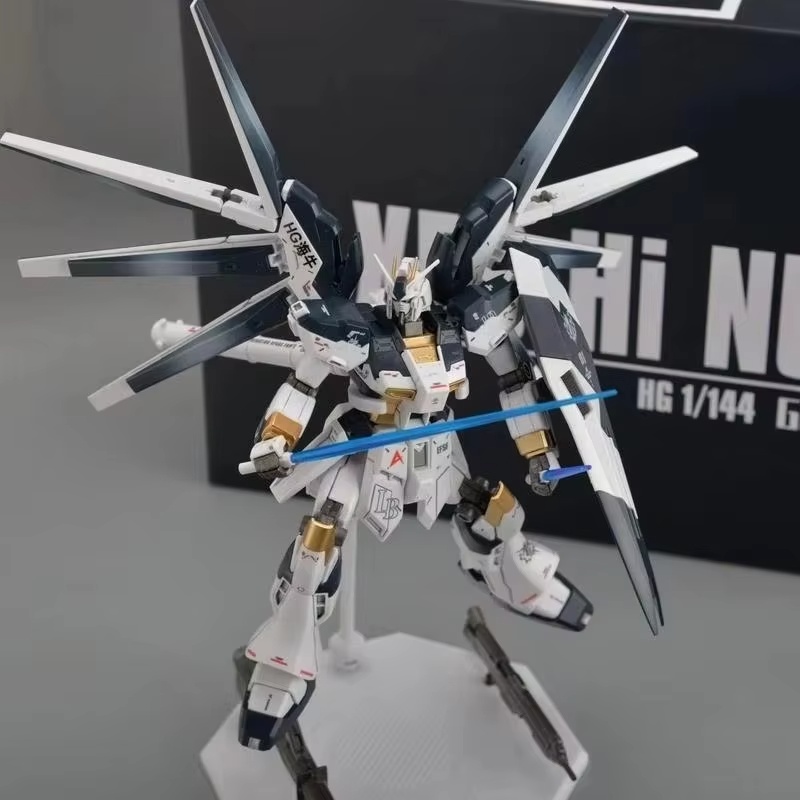 Hola, modelo Hi-ν Hi Nu GPB Co - Bandai Gundam Rg reseña y precio